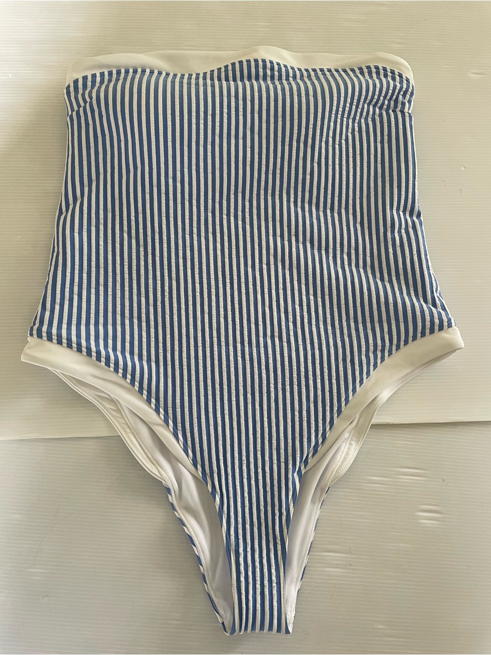 Abercrombie NWT one piece seersucker swimsuit